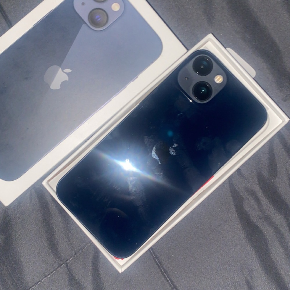 Apple iPhone in Midnight Blue